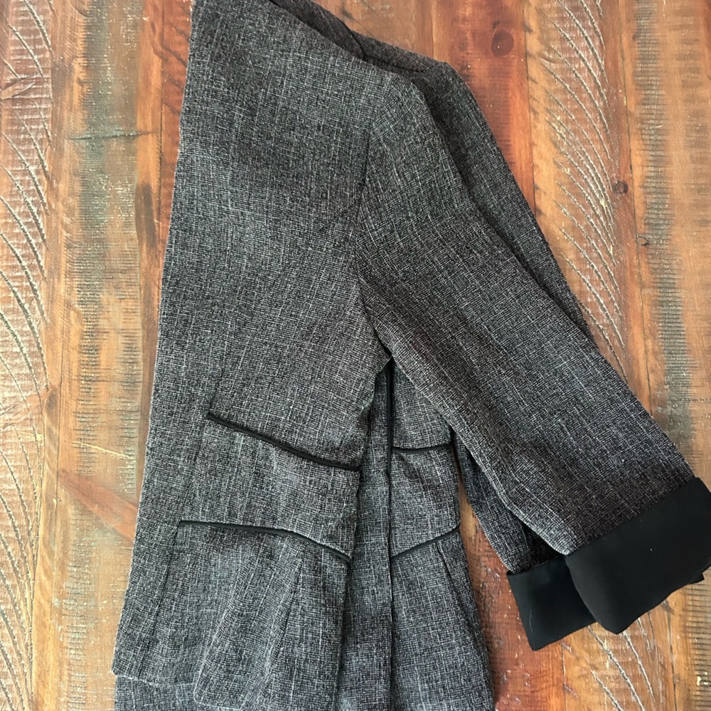 Byer California Black and White Patterned Blazer